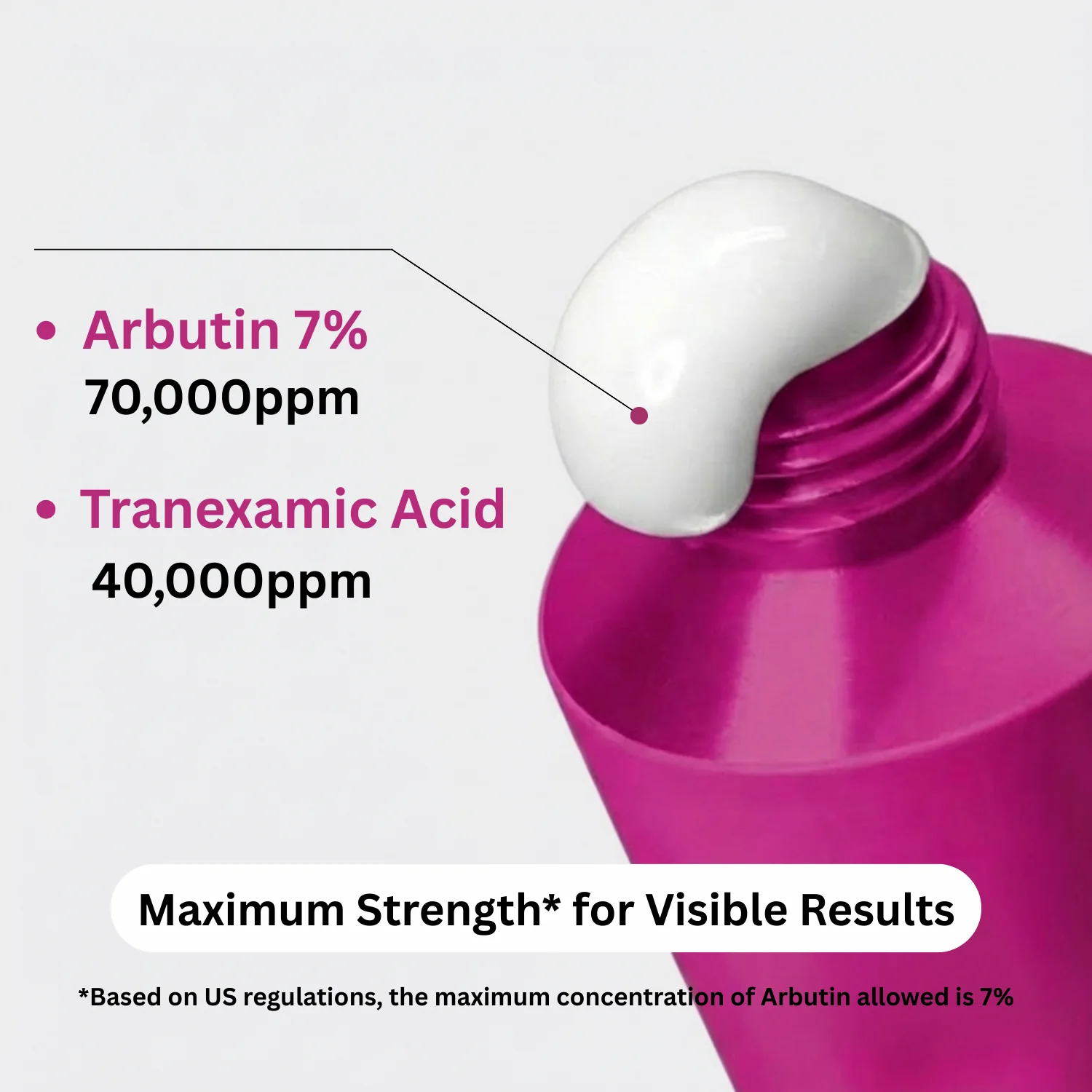 Arbutin 7% + Tranexamic Acid 4% Cream - Image 6