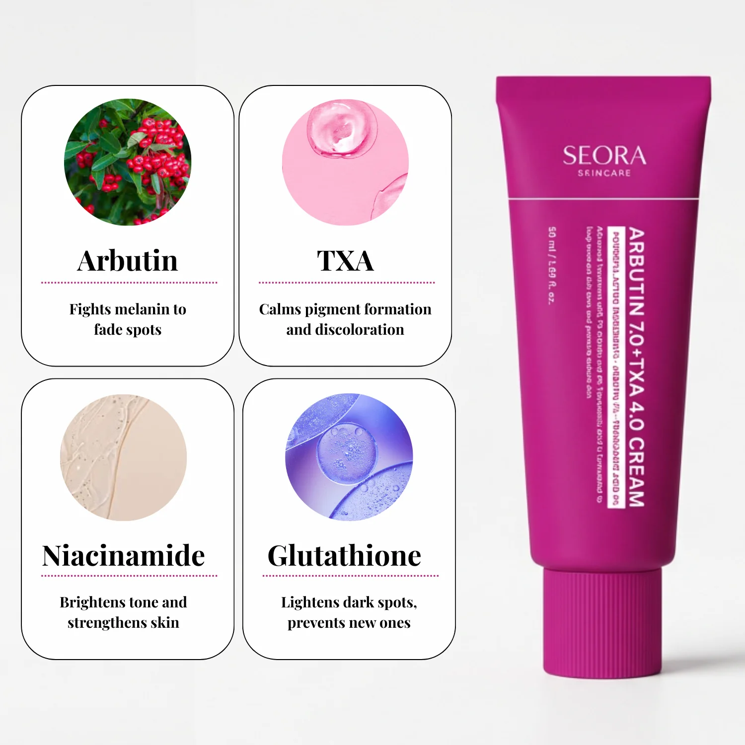Arbutin 7% + Tranexamic Acid 4% Cream - Image 7